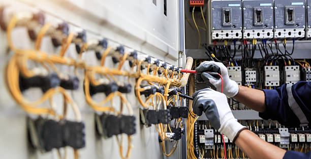 Professional Electrician technician working in Warner Robins, GA